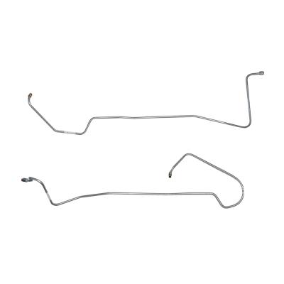 Transmission Cooler Lines For 67-69 Ford Fairlane Torino w/ 8 Cylinder C4 Transmission 2 Piece Steel Fine Lines