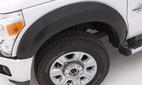 Extra Wide Style Fender Flare Set Front, Textured, 2-Piece Set 2017-2021 Ford F-250 /F-350/F450 Super Duty Fleetside Lund