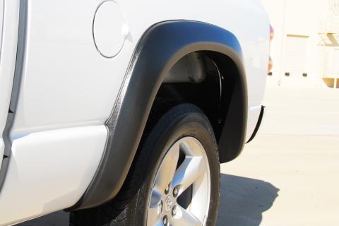 Extra Wide Style Fender Flare Set Rear, Textured, 2-Piece Set 2002-2009 Dodge Ram 1500/2500/3500 Fleetside Lund