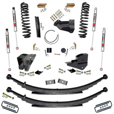 4 Inch Lift Kit with Front Coils, Rear Leaf Springs, and M95 Monotube Shocks Skyjacker