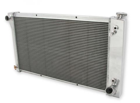 Aluminum Radiator 2 Row 1967-1972 Chevy/GMC P/U V8 (283/307/327/350/396/402) (2-Row) Equipped With 28 Inch Wide Core Frostbite Cooling