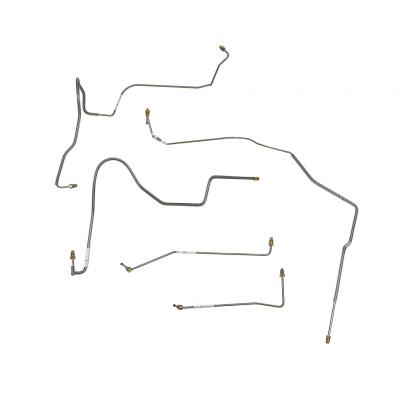 Front Brake Line Kit For 95-97 Camaro/Firebird Traction Control Steel Fine Lines