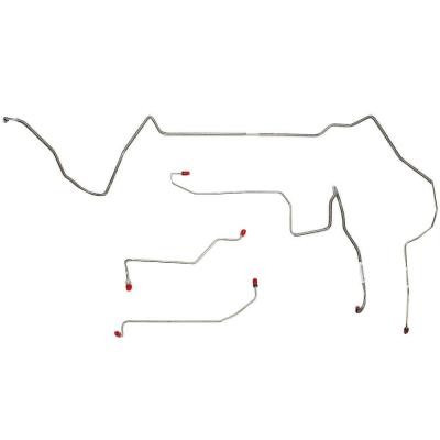 Front Brake Line Kit For 98-02 Firebird/Trans Am 98-02 Camaro Set Steel Fine Lines