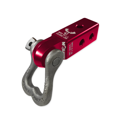 XL 3/4 Shackle and Mohawk 2.0 Receiver Combo Red Rum / Raw Dog Moose Knuckle Offroad