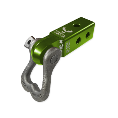XL 3/4 Shackle and Mohawk 2.0 Receiver Combo Bean Green / Raw Dog Moose Knuckle Offroad