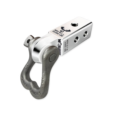 XL 3/4 Shackle and Mohawk 2.0 Receiver Combo Atomic Silver / Raw Dog Moose Knuckle Offroad