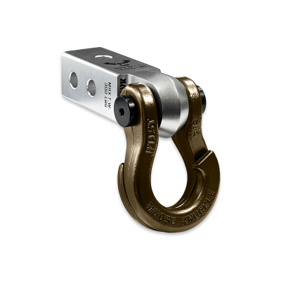 Jowl 3/4 Split Shackle and Mohawk 2.0 Receiver Combo Atomic Silver / Buff Bronze Moose Knuckle Offroad