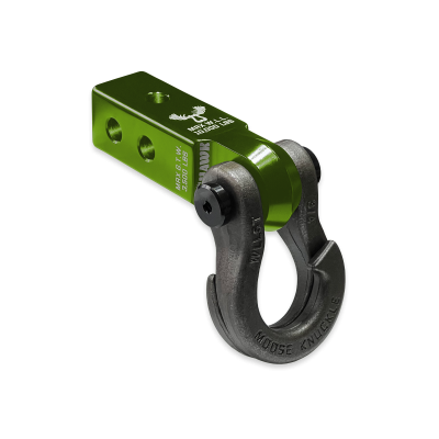 Jowl 3/4 Split Shackle and Mohawk 2.0 Receiver Combo Bean Green / Raw Dog Moose Knuckle Offroad