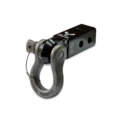 B'oh 3/4 Spin Pin Shackle and Mohawk 2.0 Receiver Combo Black Lung / Raw Dog Moose Knuckle Offroad