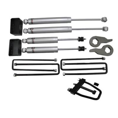 1-3 Inch Leveling Kit w/Shocks and Torsion Key Tool 01-06 Silverado/Sierra 1500 HD 01-10 Silverado 2500 HD/3500 HD Freedom Off-Road