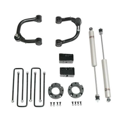 3 Inch Lift Kit Front Spacers w/ Rear Blocks, Shocks, and Control Arms 07-16 Chevrolet Silverado 1500/07-16 GMC Sierra 1500 Freedom Off-Road