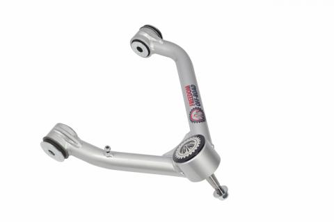 Front Upper Control Arms for 2-4 Inch Lift Uni-Ball 07-20 Escalade/ESV 07-13 Escalade EXT 07-13 Avalanche 07-18 Silverado/Sierra 1500 07-20 Tahoe 14-20 Suburban/Suburban 1500 07-20 Yukon Freedom Off-Road