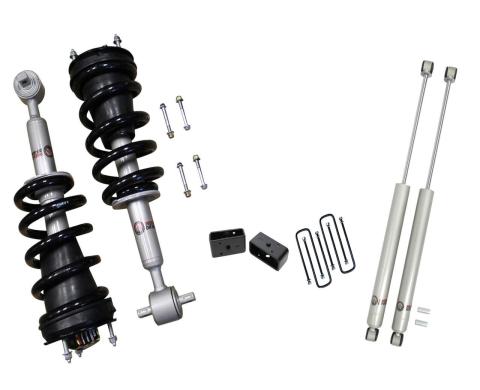 3 Inch Front Lift Struts w/ 2 Inch Rear Blocks and Shocks Freedom Off-Road