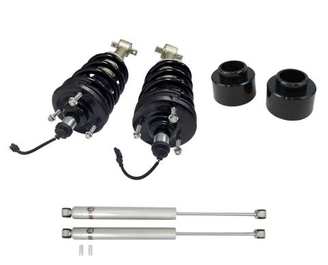 2 Inch Lift Mag Ride Delete Loaded Struts with Rear 2 Inch Spring Spacers and Shocks Freedom Off-Road