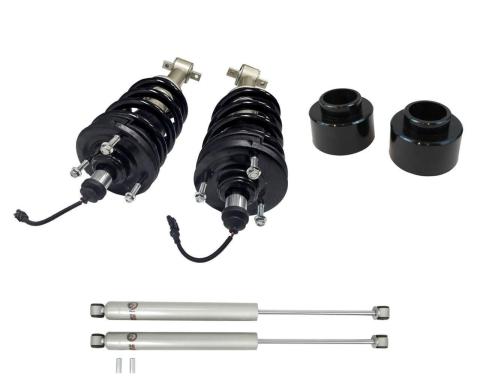 3 Inch Lift Mag Ride Delete Loaded Struts with Rear 2 Inch Spring Spacers and Shocks Freedom Off-Road