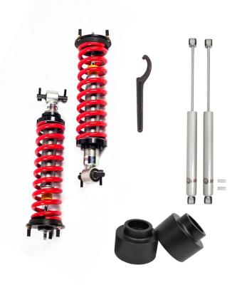 1-4 Inch Adjustable Coilovers w/ Rear 2 Inch Spring Spacers and Shocks Freedom Off-Road