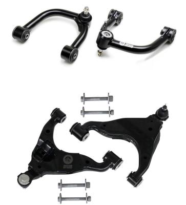 Front Upper and Lower Control Arms for 2-4 Inch Lift 03-09 4Runner 03-10 FJ Cruiser 03-09 GX470 Freedom Off-Road