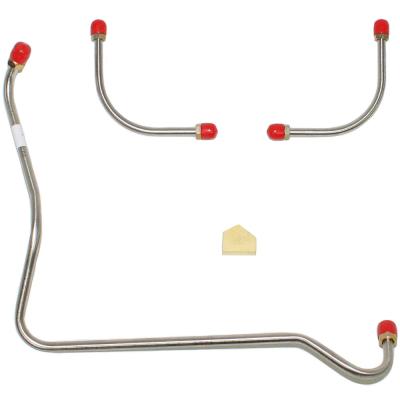 Pump to Carburetor Fuel Line For 67-68 Chevy Camaro Z/28 302 CID 3 Lines Steel Fine Lines