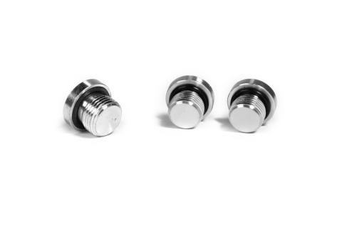 6.7 Cummins Stock VGT Turbo Coolant Delete Plugs Fleece Performance
