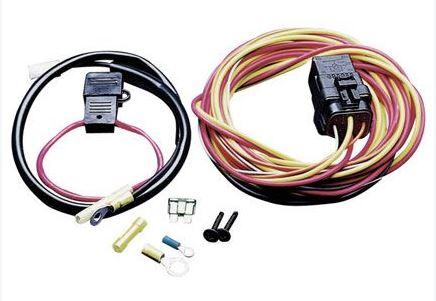 Fan Relay Wiring Kit Electric Fan Relay 40 amp 12V Single Pole Wiring Harness Kit Spal