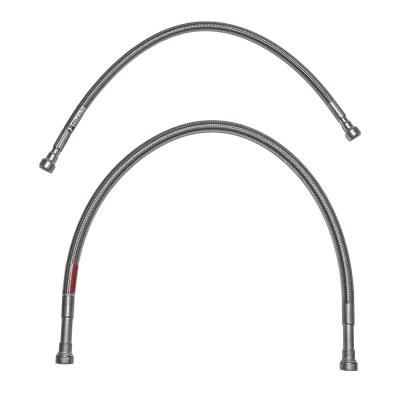 Fuel Tank Hose Set for 2001-2010 GM 2500HD and GM 3500HD Trucks with 6.6L Duramax Diesel Engines in Braided Stainless