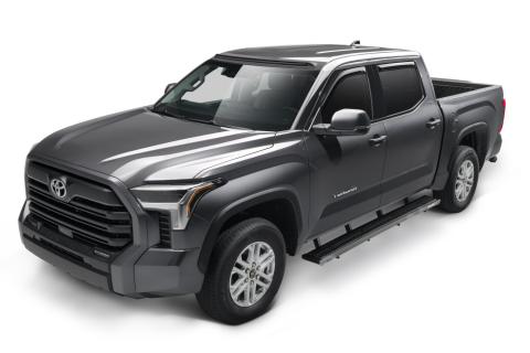 Growler Step System Cab Length (1 Step per Side) 7 Inch Board 2022-2025 Toyota Tundra CrewMax Textured Black NFab
