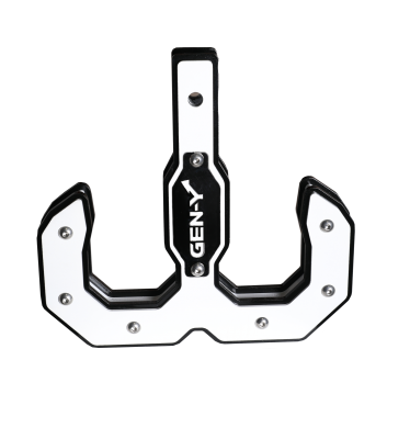 Hulk 2.0 16K Tow Hook 2 Inch Shank Black/White Gen Y Hitch