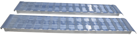 1 Pair Extreme Duty 6 foot Aluminum Loading Ramps 15 Inch x 72 Inch 5K Capacity Per Ramp Gen Y Hitch