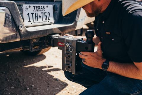 Mega Duty 2.5 Inch Bolt-On 6 Inch Drop 3K TW 21K Hitch & GH-061 Dual-Ball & GH-062 Pintle Lock Gen Y Hitch