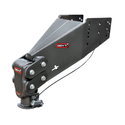 Executive Torsion Flex Auto Latch Fifth Wheel to Gooseneck 2 5/16 Inch Coupler 3.5K 6.5K pin weight range 30K Towing Gen Y Hitch