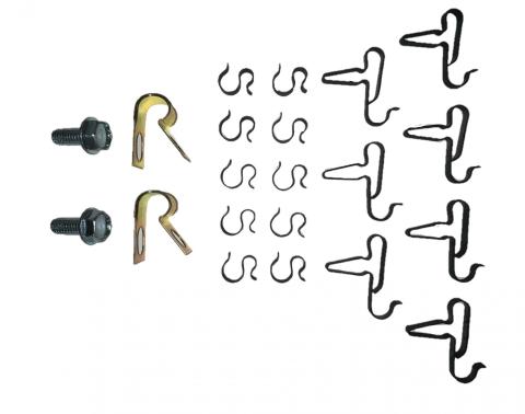 Fuel Clips For 68-70 B-Body Fuel Clips 3/8 and 1/4 Fine Lines