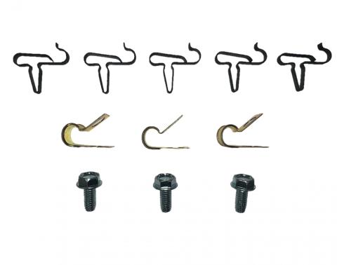 Fuel Clips For 70-74 E-Body 71-77 B-Body 3/8 Fuel Clips Fine Lines