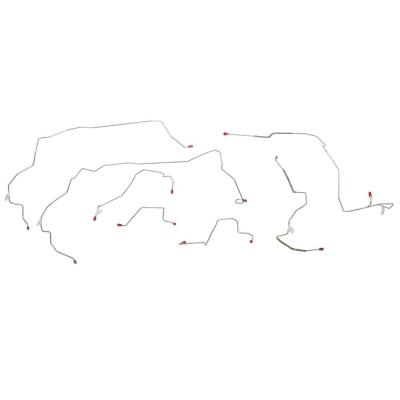 Front Brake Line Kit For 00-04 Honda Insight, Manual Stainless Fine Lines