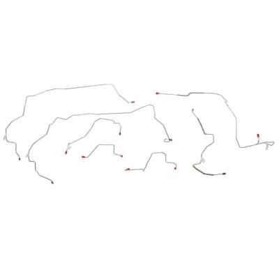 Front Brake Line Kit For 94-95 Accord AWABS Steel Fine Lines