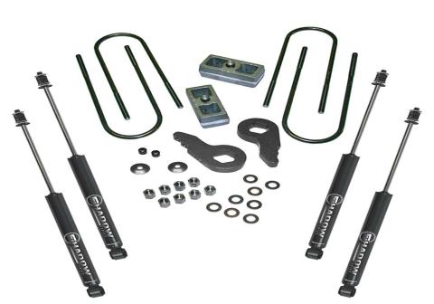 2 Inch Lift Kit 1997-2003 Ford F-150 4WD with Superlift Shocks Superlift