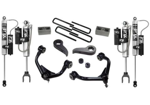 3 Inch Lift Kit 2011-2018 (2019 Legacy/Limited) Chevy Silverado/GMC Sierra 2500 Hd with Fox 2.0 Reservoir Shocks Superlift