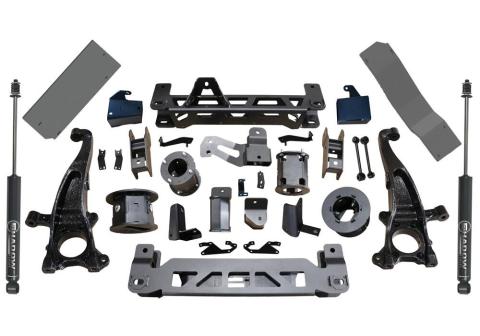 7 Inch Lift Kit 2022-2025 Toyota Tundra 4WD Does not fit Xsp-X or Trd Pro models Requires 20 Inch rims or larger Superlift