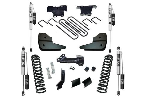 4 Inch Lift Kit 2023-2025 Ford F-250/350 4WD with Diesel Engine without Auto Leveling Headlight Function with Fox 2.0 Reservoir Shocks Superlift