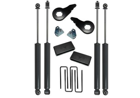 2 Inch Lift Kit 2001-2010 Chevy Silverado/GMC Sierra 2500 Hd/3500 Hd 4WD with Superlift Rear Shocks Superlift