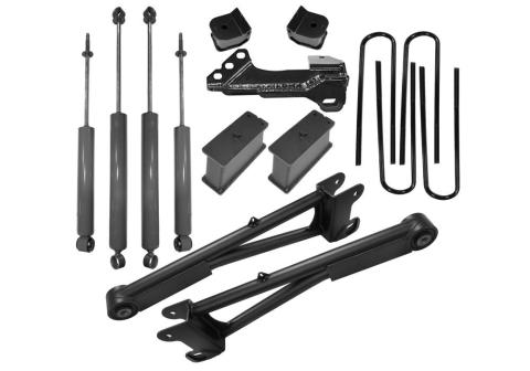 2 Inch Spacer Lift Kit 2011-2022 Ford F-250/F-350 4WD with Radius Arms and Superlift Shocks Superlift