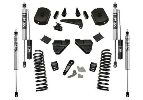 4 Inch Lift Kit 2014-2018 Dodge Ram 2500 4WD Diesel Engine without Replacement Radius Arms with Fox 2.0 Reservoir Shocks with Radius Arm Drop Brackets Superlift