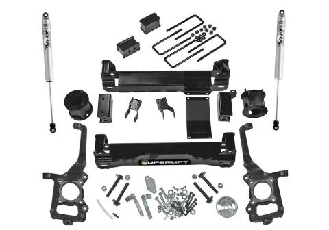 4.5 Inch Lift Kit 2009-2014 Ford F-150 4WD with Fox 2.0 Series Shocks Superlift