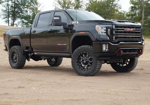 6 Inch Lift Kit 2020-2025 Chevy Silverado and GMC Sierra 2500HD or 3500HD 4WD Knuckle Kit with Shadow Shocks Superlift