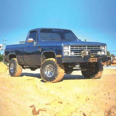 4 Inch Lift Kit 1973-1987 Chevy K10 and GMC K15 4WD Rear Block Kit with Superlift Shocks Superlift