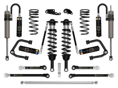 2024-2025 Lexus GX550 1.25-3 Inch Lift Stage 9 Suspension System CDXS Tubular Icon Vehicle Dynamics