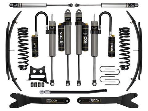 2008-2010 Ford F-250/F-350 Super Duty 4WD Diesel 2.5 Inch Lift Stage 6 Suspension System W/ Expansion Packs Icon Vehicle Dynamics