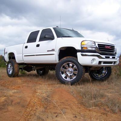 6 Inch Lift Kit 2001-2010 Chevy Silverado and GMC Sierra 2500HD or 3500HD 4WD Knuckle Kit with Superlift Shocks Superlift