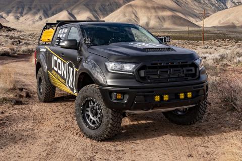 19-21 Ford Ranger 0-3.5 Inch Lift Stage 8 Susp System Billet UCA Al Knuckle Icon Vehicle Dynamics
