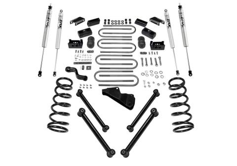 4 Inch Lift Kit 2010-2013 Dodge Ram 2500/2010-2012 3500 4WD Diesel Engine with Fox 2.0 Series Shocks Superlift