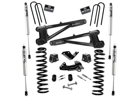 4 Inch Lift Kit 2005-2007 Ford F-250/350 4WD Diesel Engine with Replacement Radius Arms with Fox 2.0 Series Shocks Superlift